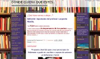 DONDE QUIERA QUE ESTÉS
