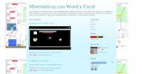 Matemáticas con Word y Excel.p
