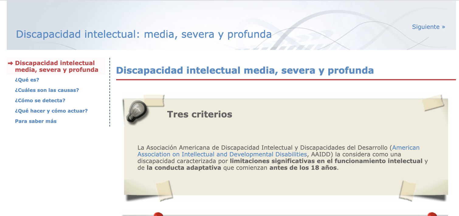 Imagen de Guía de atención a la diversidad: Discapacidad intelectual media, severa y profunda