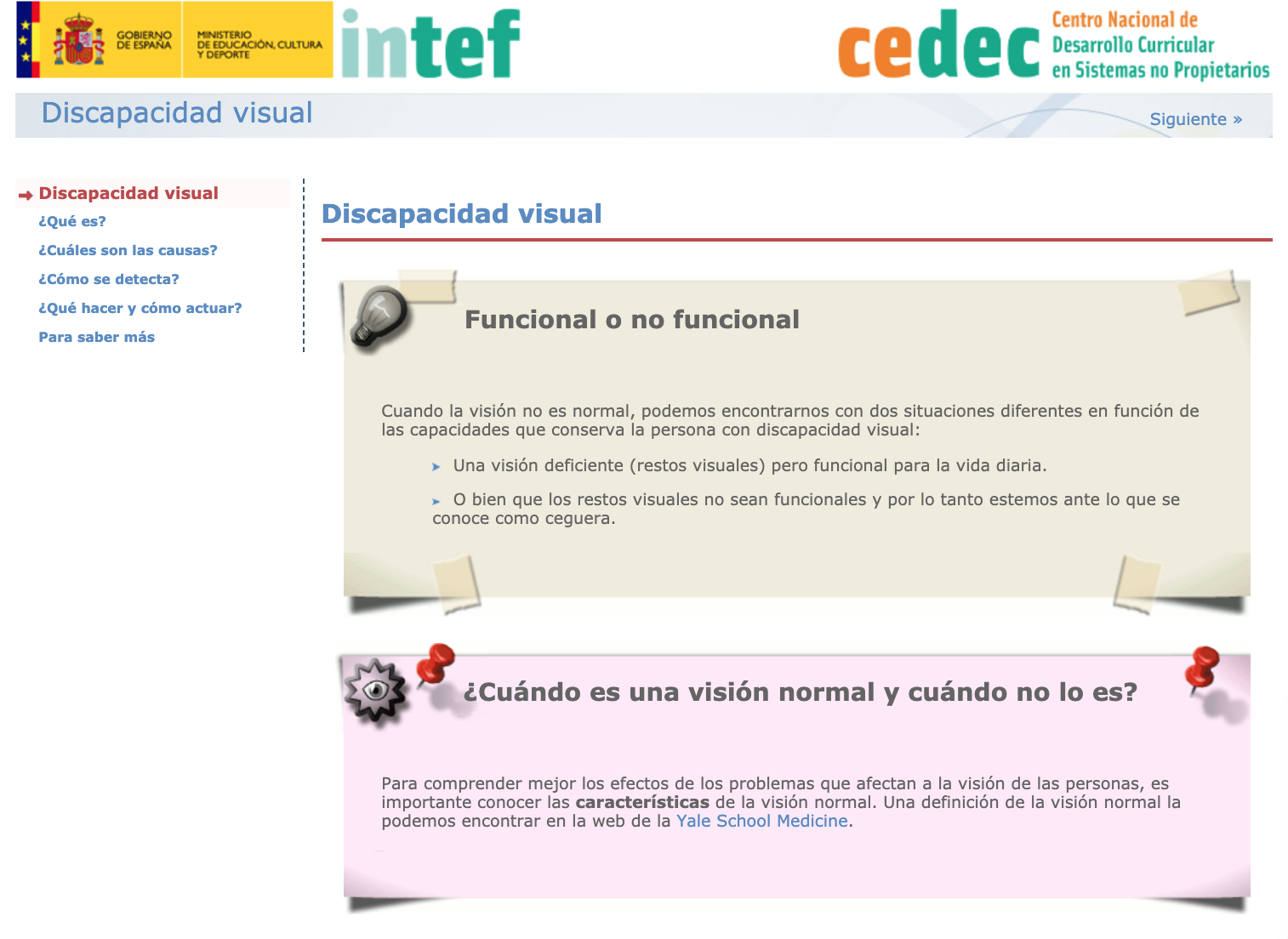 Imagen de Guía de atención a la diversidad: Discapacidad visual