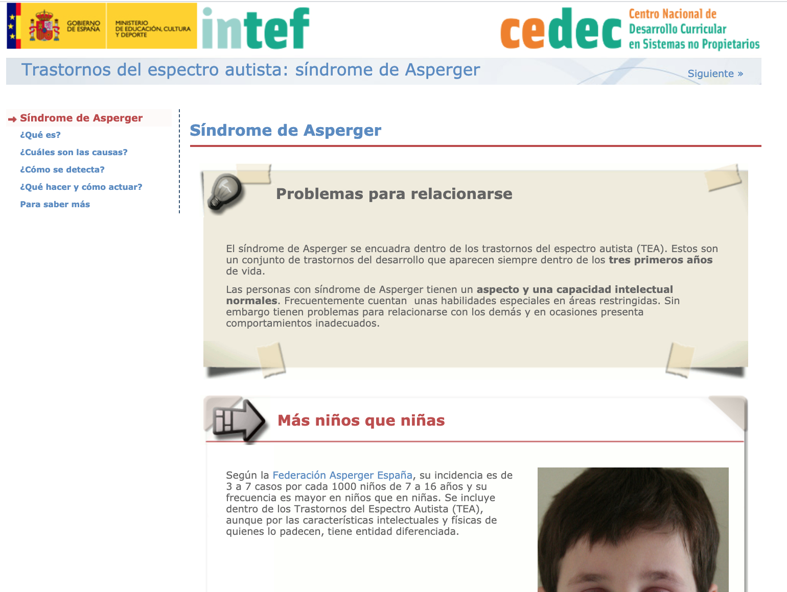 Imagen de Guía de atención a la diversidad: TEA (Asperger)