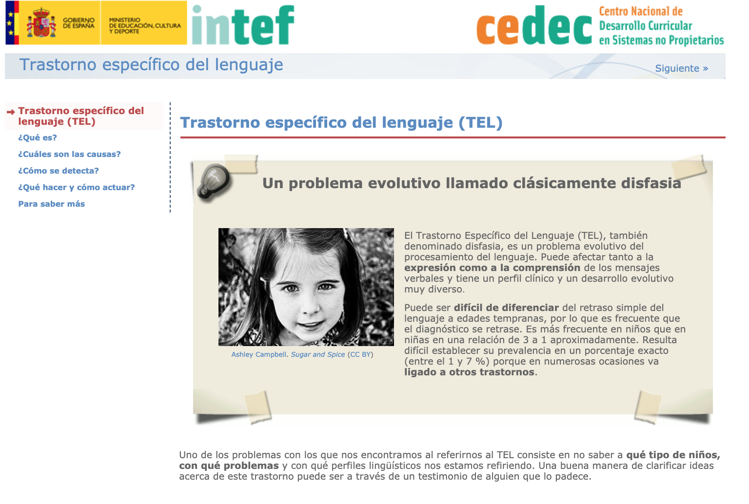 Imagen de Guía de atención a la diversidad: Trastorno específico del lenguaje