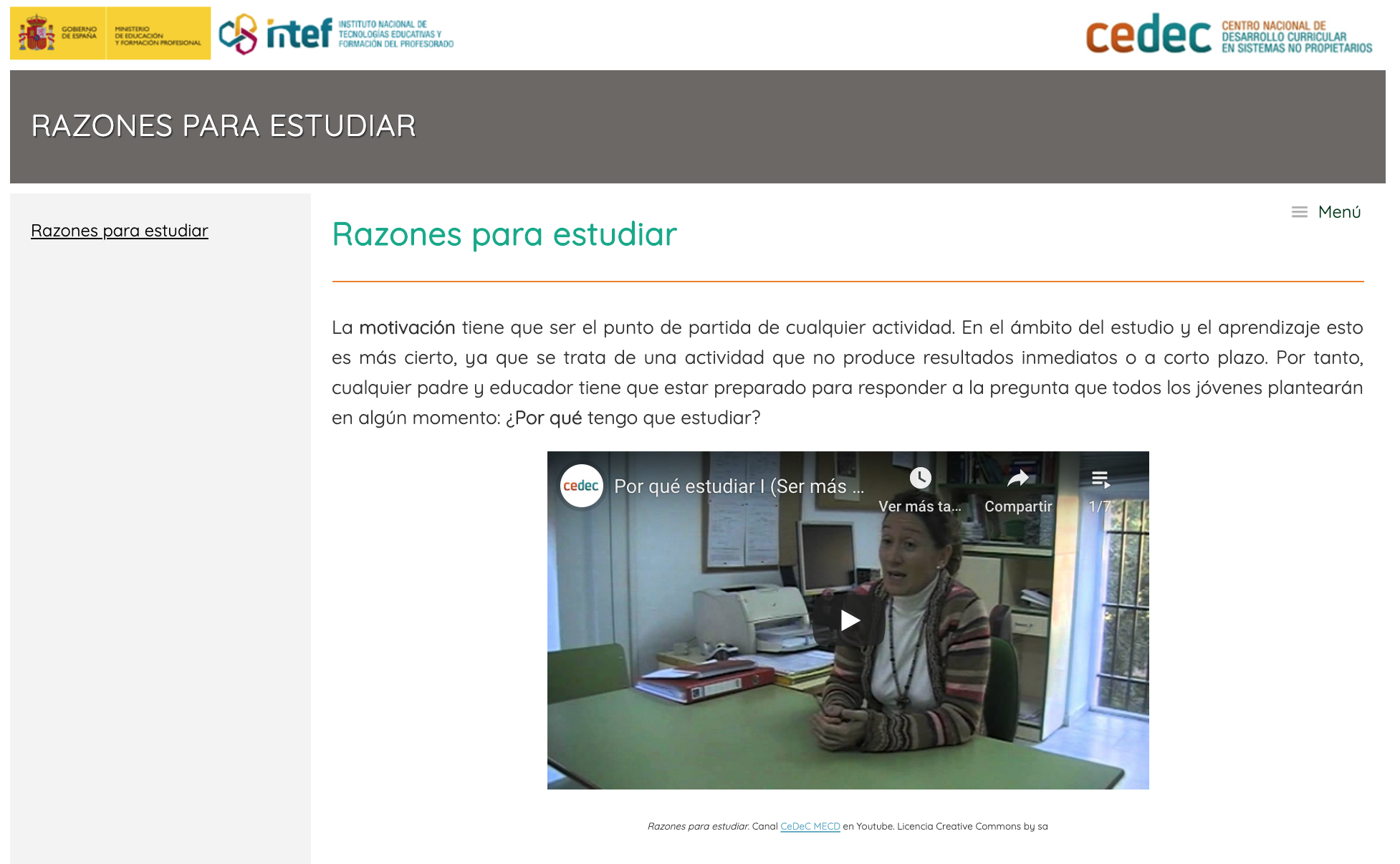 Imagen de Guía Saber estudiar: Razones para estudiar