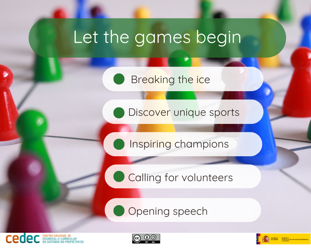 Imagen de Let the games begin