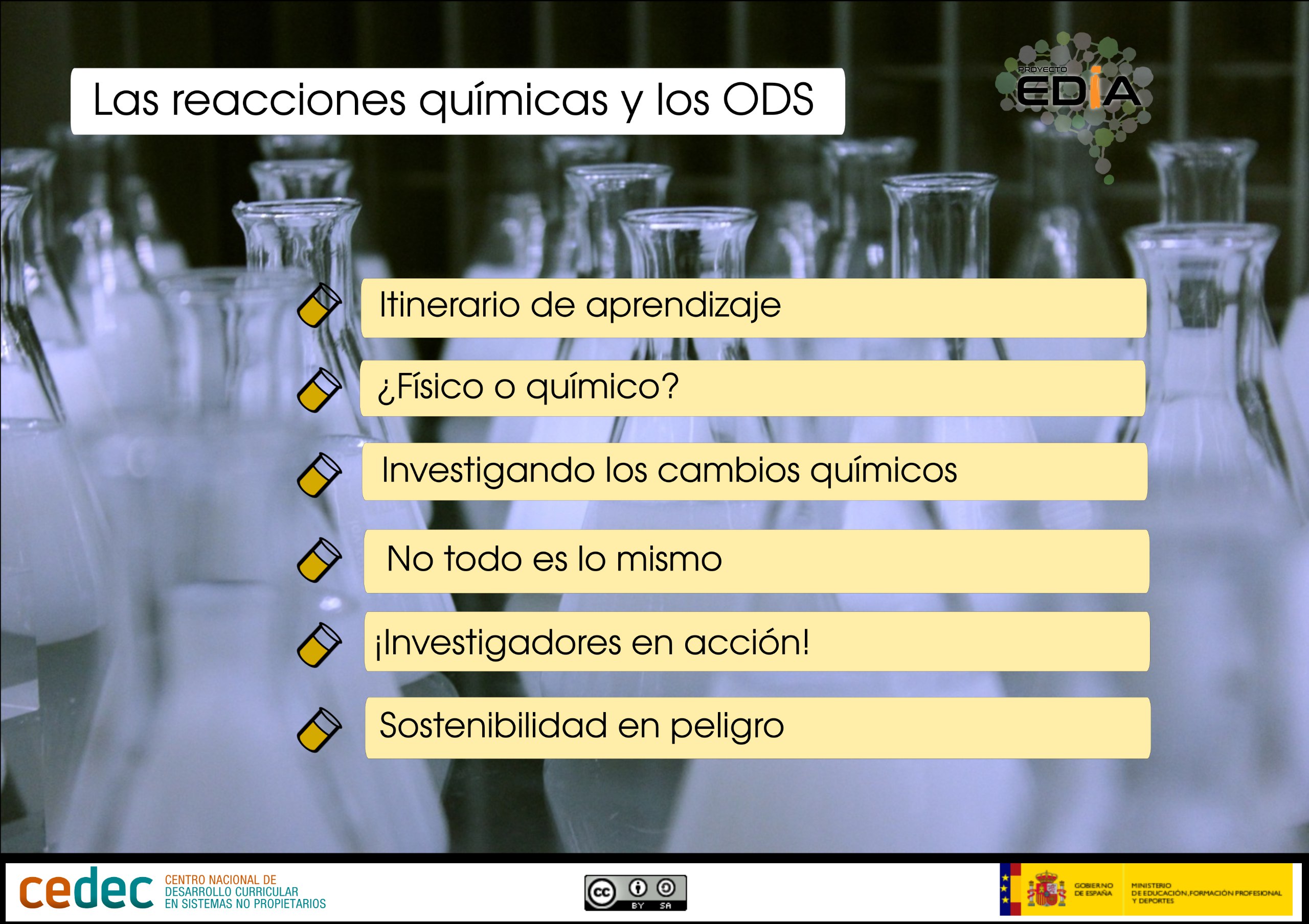 Imagen de Las reacciones químicas y los ODS