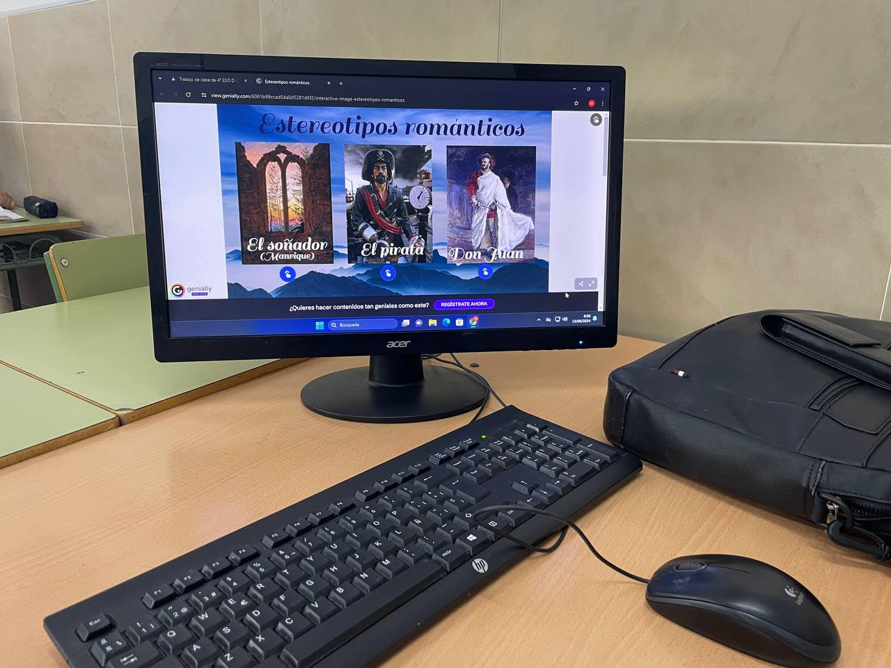 Imagen de Entre realidad o deseo. ¿Somos románticos o realistas? 4º ESO. IES Mariana Pineda, Granada