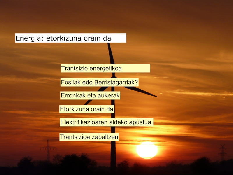 Imagen de Energia: etorkizuna orain da