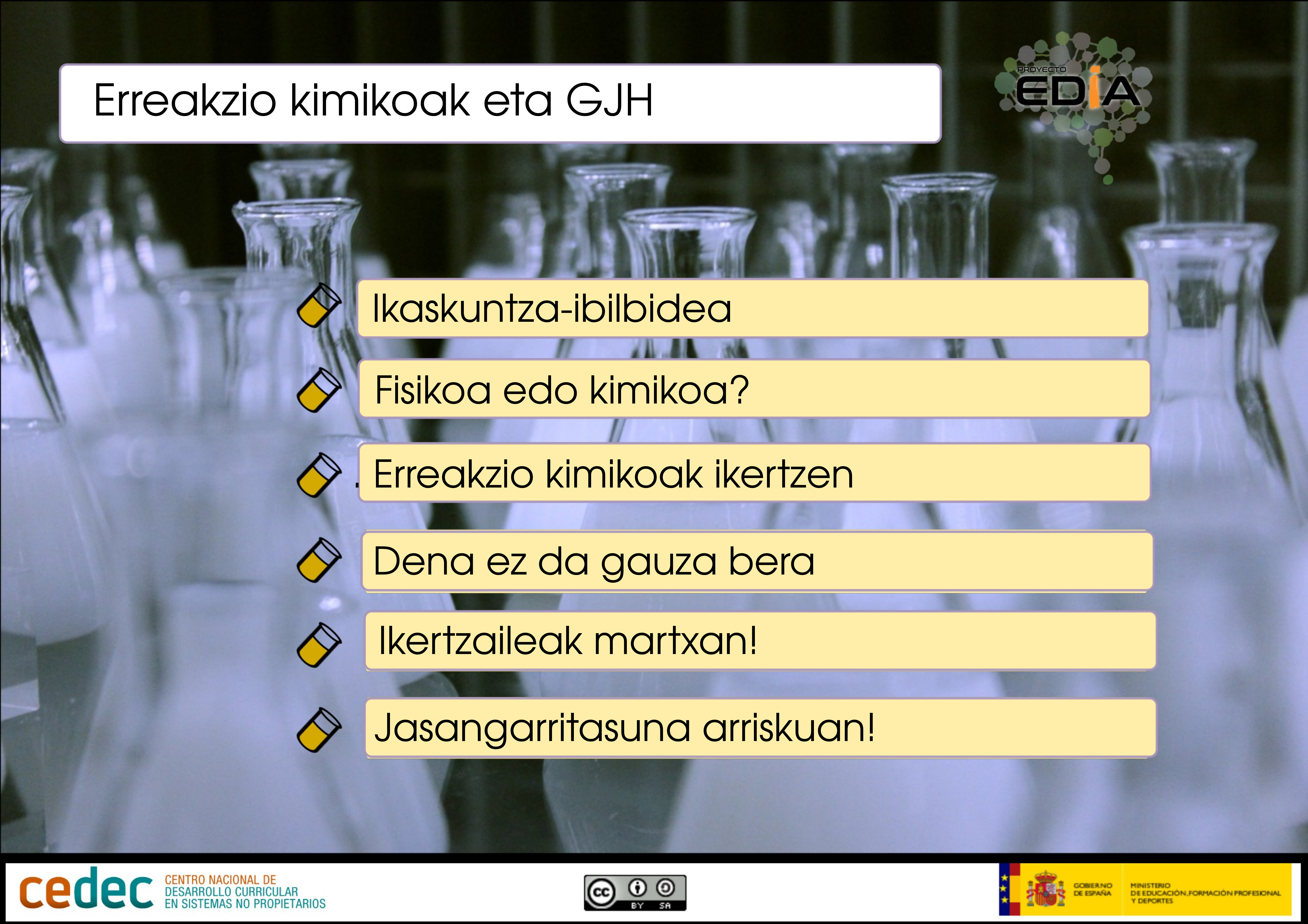 Imagen de Erreakzio kimikoak eta GJH