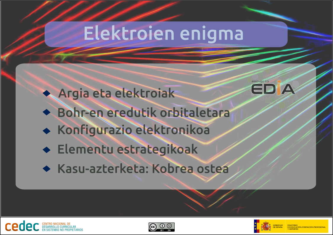Imagen de Elektroien enigma